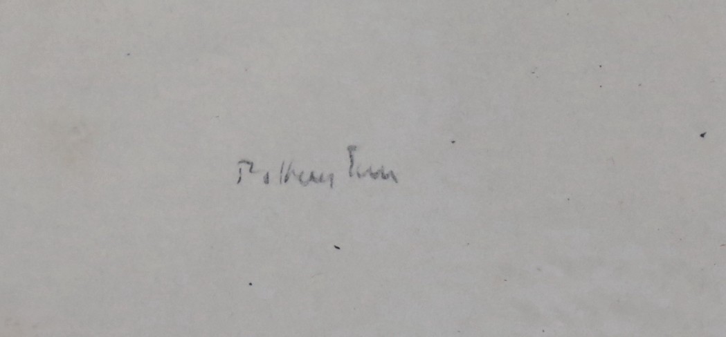 Sir William Rothenstein (1872-1945), pair of lithographs, Henry Irving (First State) and Ellen Terry, both signed in the plate, 46 x 28cm, unframed